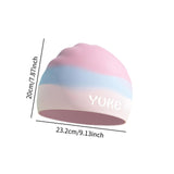 Maxbell Silicone Swim Cap Lightweight Swimming Cap for Diving Equipment Water Sports