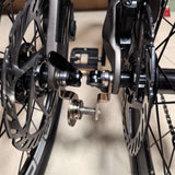 Maxbell Folding Bike Magnetic Buckle Lock Holder Cycling Accessories Repair Fittings