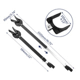 Maxbell Boat Adjustable Transom Saver Premium 22.99inch-40.75inch Boat Motor Support