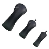 Maxbell Golfing Club Head Cover Fashion Anti Scratch with Soft Lining Lightweight Black DR