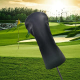 Maxbell Golfing Club Head Cover Fashion Anti Scratch with Soft Lining Lightweight Black DR