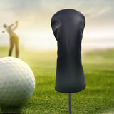 Maxbell Golfing Club Head Cover Fashion Anti Scratch with Soft Lining Lightweight Black DR