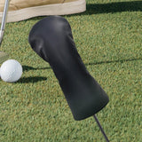 Maxbell Golfing Club Head Cover Fashion Anti Scratch with Soft Lining Lightweight Black DR