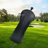 Maxbell Golfing Club Head Cover Fashion Anti Scratch with Soft Lining Lightweight Black FW