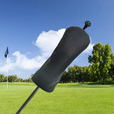 Maxbell Golfing Club Head Cover Fashion Anti Scratch with Soft Lining Lightweight Black UT