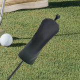Maxbell Golfing Club Head Cover Fashion Anti Scratch with Soft Lining Lightweight Black UT