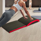 Maxbell Ab Exercise Mat Adults Men Women for Home Gym Waist Support Compact Sit Mat