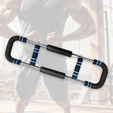 Maxbell Twister Arm Exerciser Hand Forearm Exerciser for Back Biceps Muscle Building blue 50kg