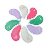 Maxbell 8Pcs Golf Iron Head Covers Waterproof Adults Fit Most Clubs Golf Club Covers