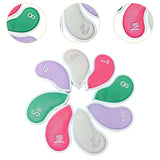 Maxbell 8Pcs Golf Iron Head Covers Waterproof Adults Fit Most Clubs Golf Club Covers