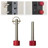 Maxbell Magnetic Weight Stack Pin Replacement Fitness Accessory for Gym Fitness Home 12.5cm