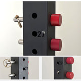 Maxbell Magnetic Weight Stack Pin Replacement Fitness Accessory for Gym Fitness Home 12.5cm