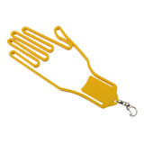 Maxbell Golf Gloves Stretcher Portable Professional Golfer Gloves Maintenance Hanger Yellow