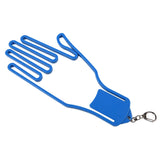 Maxbell Golf Gloves Stretcher Portable Professional Golfer Gloves Maintenance Hanger Blue