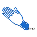 Maxbell Golf Gloves Stretcher Portable Professional Golfer Gloves Maintenance Hanger Blue
