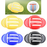 Maxbell Golf Ball Line Liner Marker Multipurpose Marker Stencil for Outdoor Training Yellow