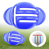 Maxbell Golf Ball Line Liner Marker Multipurpose Marker Stencil for Outdoor Training Blue