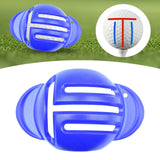 Maxbell Golf Ball Line Liner Marker Multipurpose Marker Stencil for Outdoor Training Blue