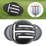 Maxbell Golf Ball Line Liner Marker Multipurpose Marker Stencil for Outdoor Training Black