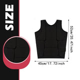 Maxbell Karate Chest Guard Vest Adjustable Protective Gear for Sparring Training