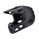 Maxbell Full Face Bike Helmet Adjustable Head Protective Bicycle Helmet Black