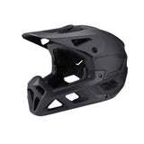 Maxbell Full Face Bike Helmet Adjustable Head Protective Bicycle Helmet Black