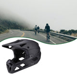 Maxbell Full Face Bike Helmet Adjustable Head Protective Bicycle Helmet Black