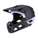 Maxbell Full Face Bike Helmet Adjustable Head Protective Bicycle Helmet Black Blue
