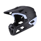 Maxbell Full Face Bike Helmet Adjustable Head Protective Bicycle Helmet Black Blue