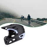 Maxbell Full Face Bike Helmet Adjustable Head Protective Bicycle Helmet Black Blue