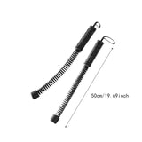 Maxbell Battle Ropes for Adults Heavy Ropes for Sports Strength Training Working Out Black