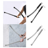 Maxbell Battle Ropes for Adults Heavy Ropes for Sports Strength Training Working Out Black