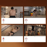 Maxbell Battle Ropes for Adults Heavy Ropes for Sports Strength Training Working Out Black