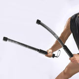 Maxbell Battle Ropes for Adults Heavy Ropes for Sports Strength Training Working Out Black