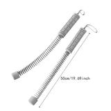 Maxbell Battle Ropes for Adults Heavy Ropes for Sports Strength Training Working Out Gray