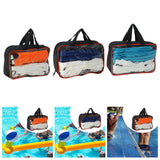 Maxbell Pool Volleyball Net Mesh Net Training Net for Park Lawn Outdoor Activities Orange