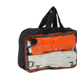 Maxbell Pool Volleyball Net Mesh Net Training Net for Park Lawn Outdoor Activities Orange