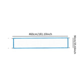 Maxbell Pool Volleyball Net Mesh Net Training Net for Park Lawn Outdoor Activities Light Blue