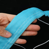 Maxbell Pool Volleyball Net Mesh Net Training Net for Park Lawn Outdoor Activities Light Blue