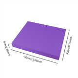 Maxbell Exercise Balance Pad Core Training Foam Mat for Dancing Yoga Gym Purple