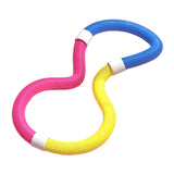 Maxbell Folding Fitness Hula Hoop Spring Design Adjustable for Women Men Pilate Yoga for 45kg to 90kg