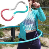 Maxbell Spring Fitness Hoop Indoor Foldable Entertainment Exercise Hoop for Kids Gym