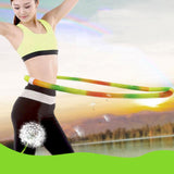 Maxbell Fitness Hoop Comfortable Training Sports Equipment for Men Women Home Travel Weighted Hoop