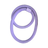 Maxbell Folding Fitness Hoop Accessory Portable Weighted for Traveling Pilate Purple