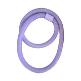 Maxbell Folding Fitness Hoop Accessory Portable Weighted for Traveling Pilate Purple