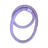 Maxbell Folding Fitness Hoop Accessory Portable Weighted for Traveling Pilate Purple