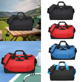 Maxbell Travel Duffle Gym Bag Oxford Cloth Sports Fitness Bag for Weekend Beach Black