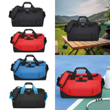 Maxbell Travel Duffle Gym Bag Oxford Cloth Sports Fitness Bag for Weekend Beach Black