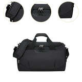Maxbell Travel Duffle Gym Bag Oxford Cloth Sports Fitness Bag for Weekend Beach Black
