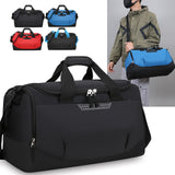 Maxbell Travel Duffle Gym Bag Oxford Cloth Sports Fitness Bag for Weekend Beach Black